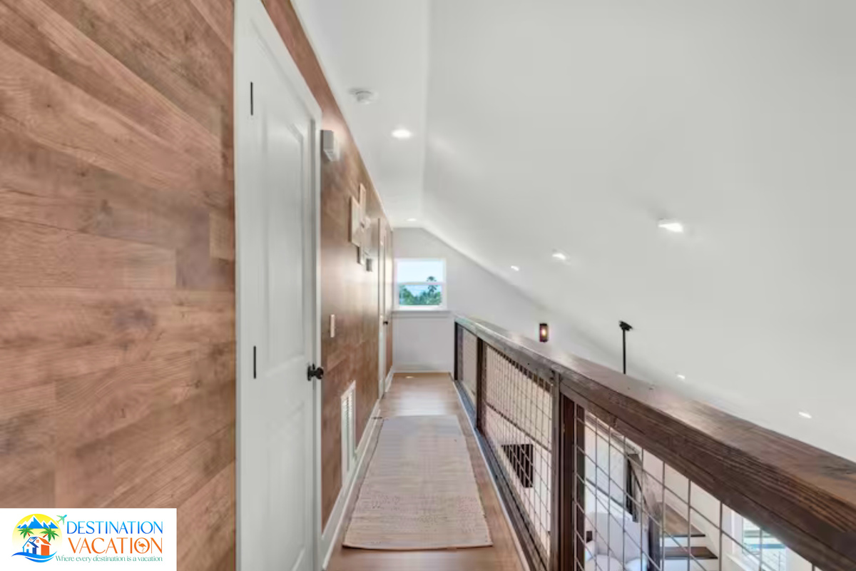 Bright hallway connects every space with effortless flow.