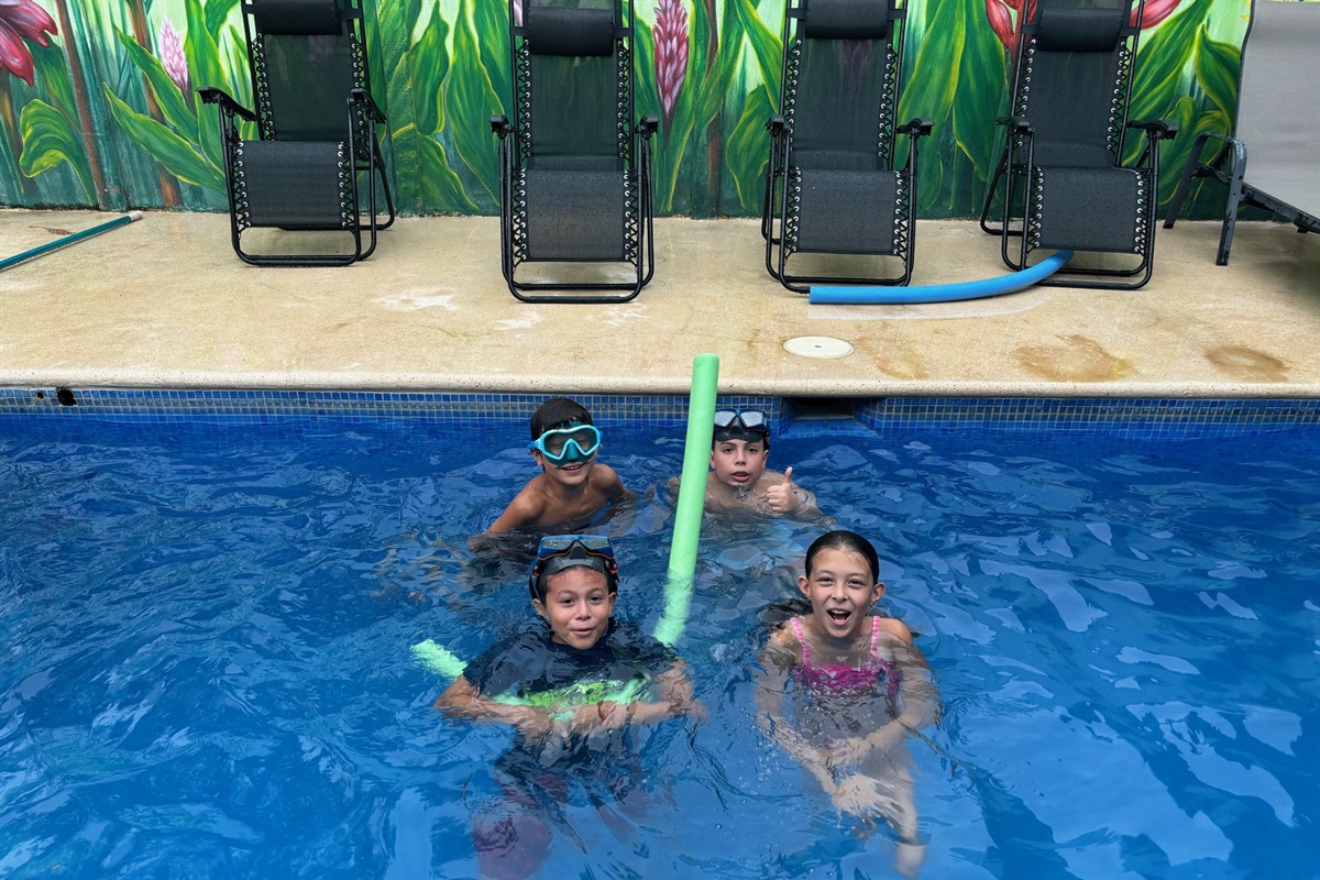 Swimming Pools: entertaining kids since...forever