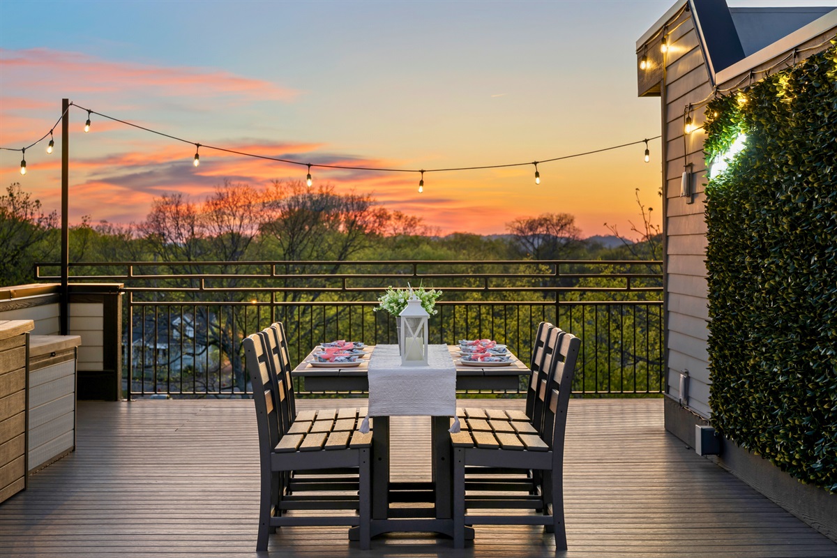 [Casa Rosalie] There's Nothing Sweeter Than Having All Your Friends In Once Place. Toast To the Bride and Enjoy Hours of Laughter on the Rooftop Patio!