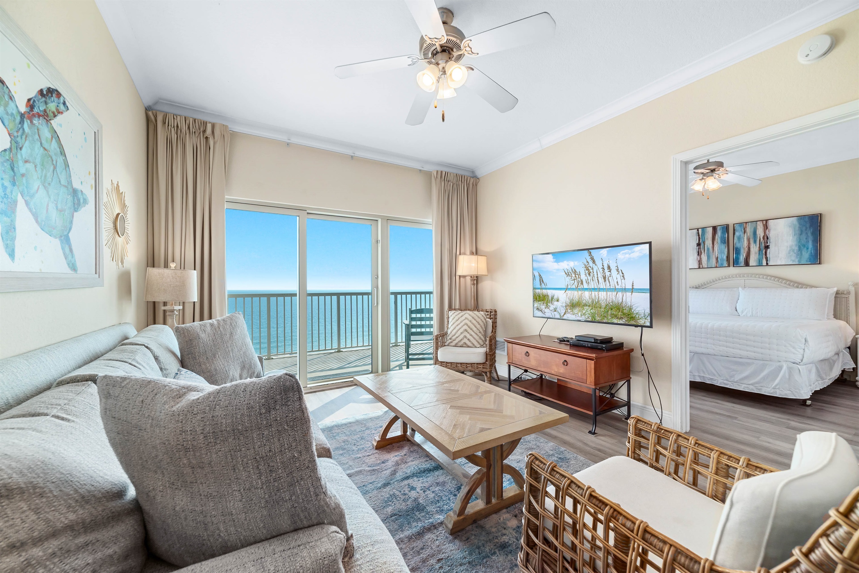 Coastal-inspired living with thoughtful design elements, where natural light and breathtaking views converge to create a serene retreat.