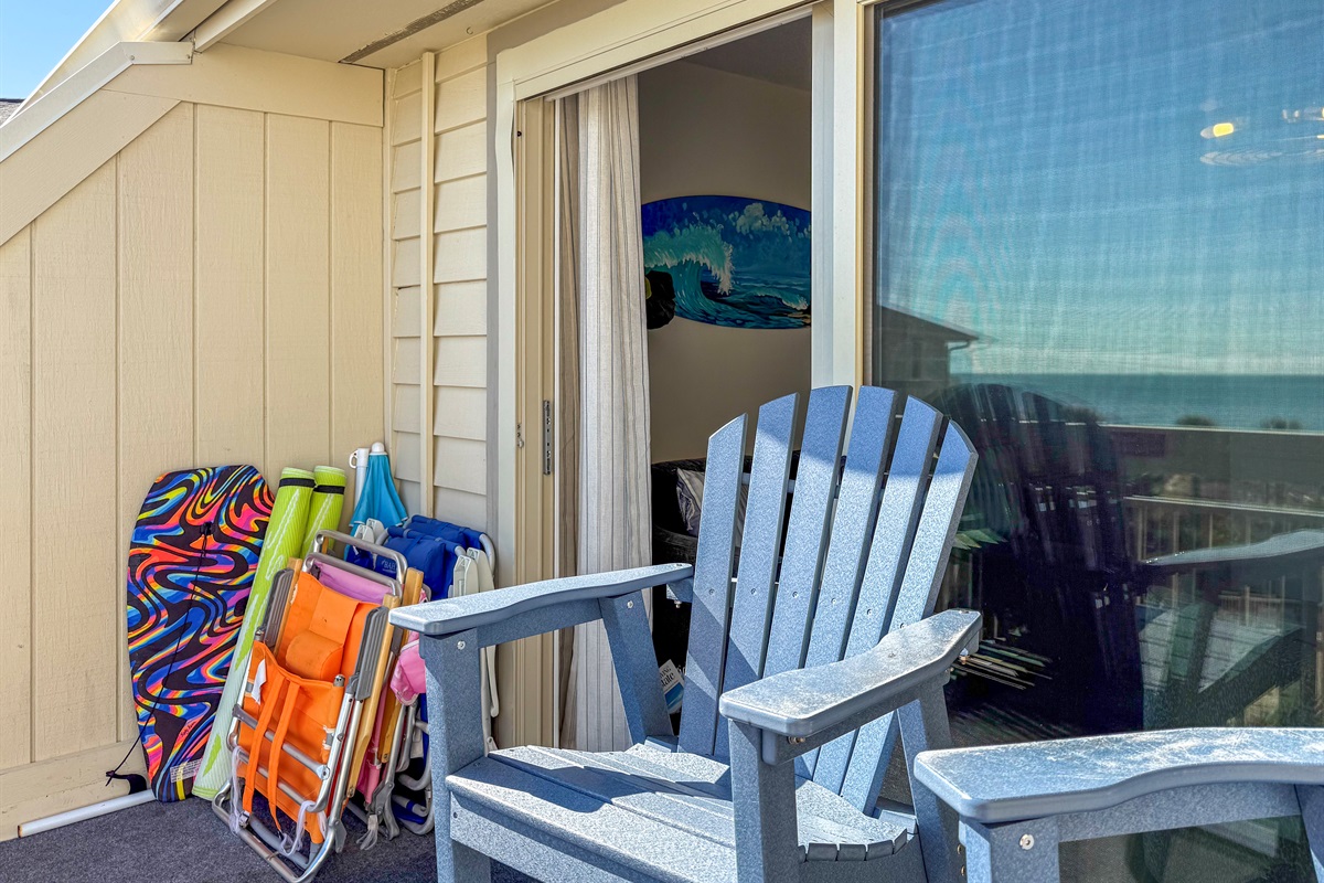 Balcony,  Breakers 324 Hilton Head