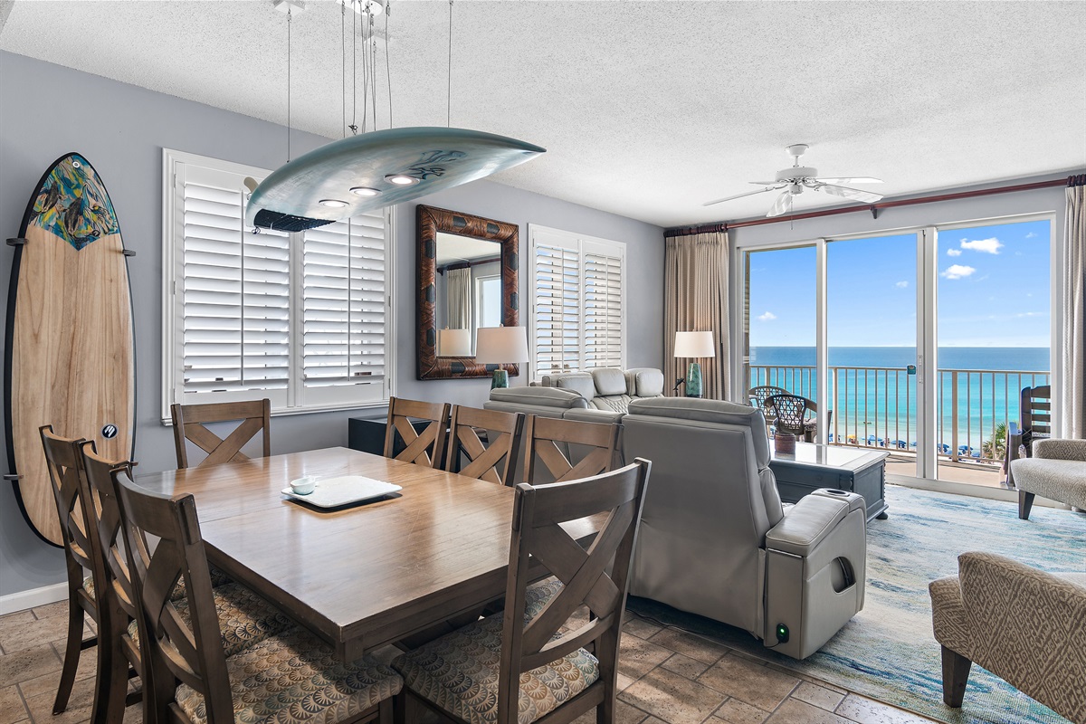 Dining with incredible views of the Emerald Coast!