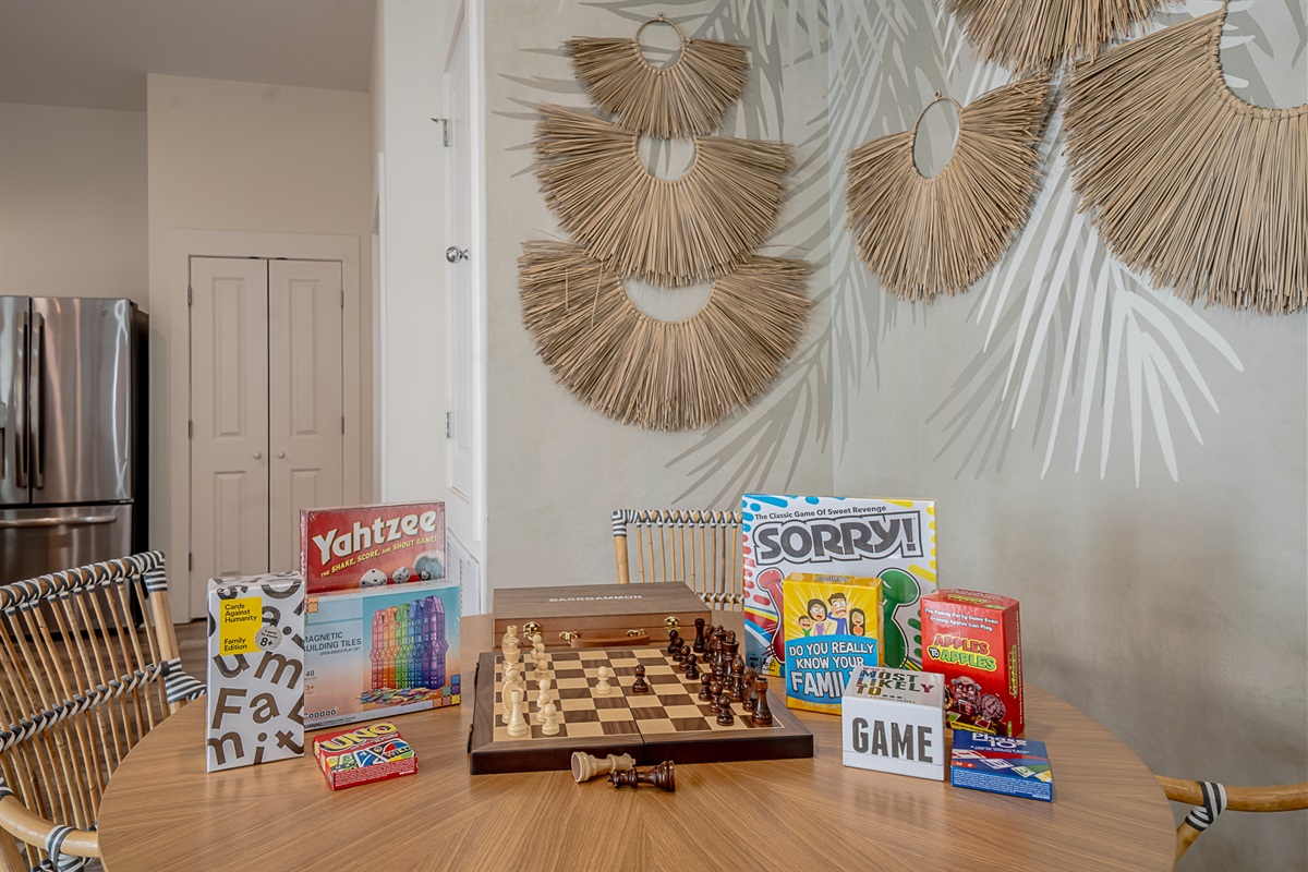 Board and card games for all ages