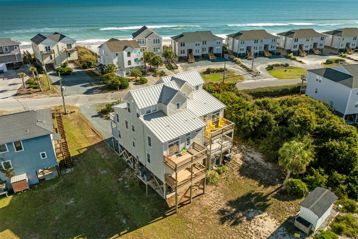 We are steps away from the beach access.