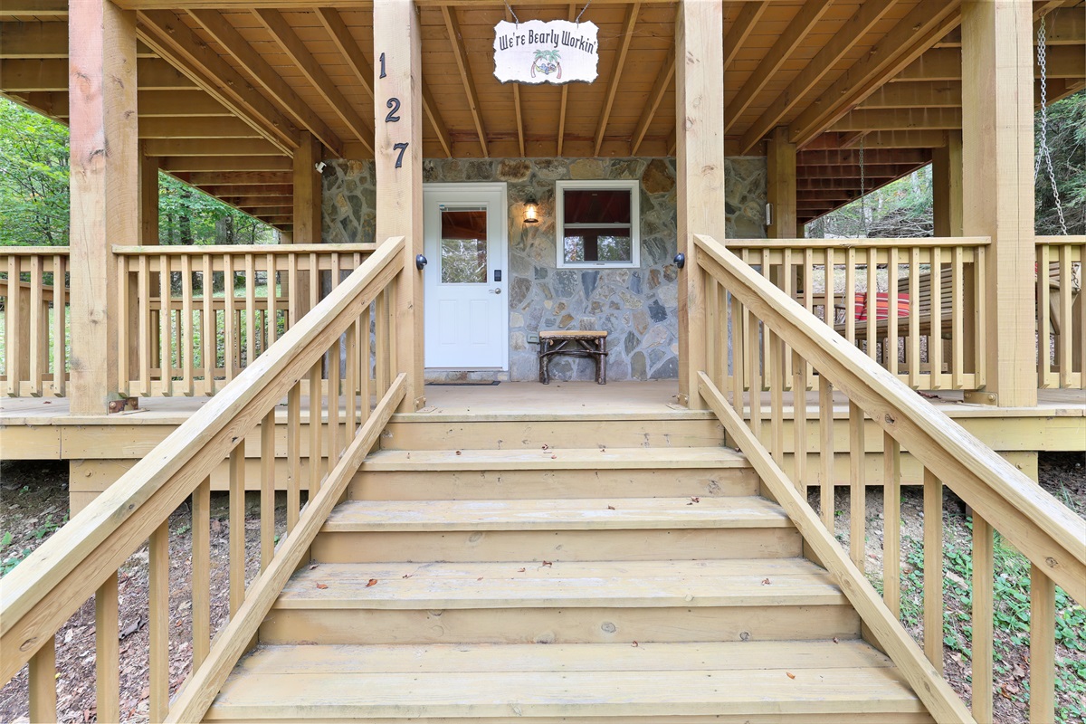 Entrance to Property