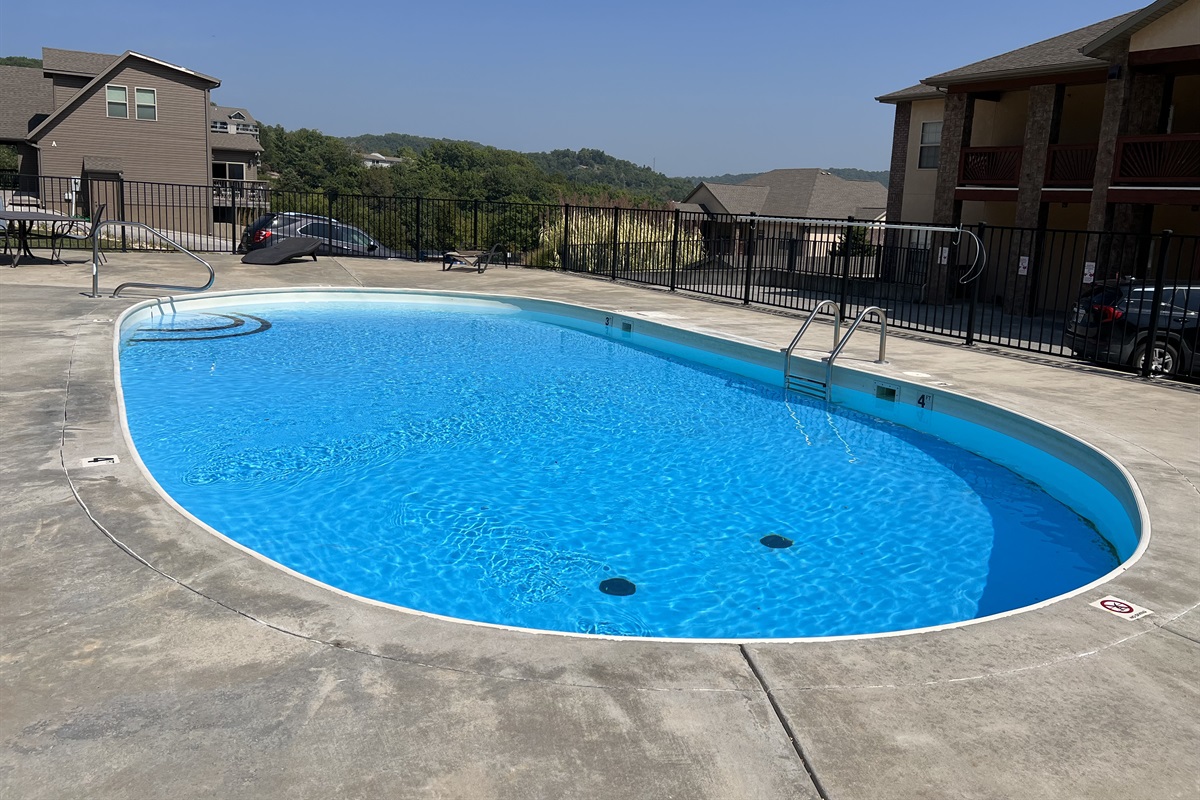 Second pool with playground