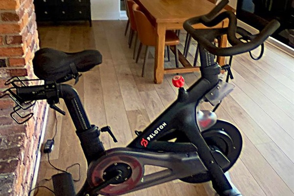Peloton Exercise Bike . Please Bring your Peloton Shoes to Operate! 
