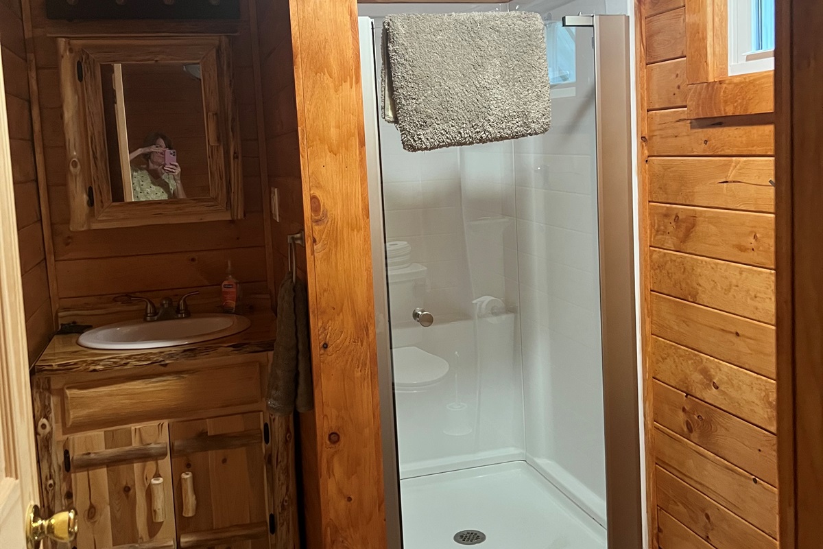Full Bath on Second floor