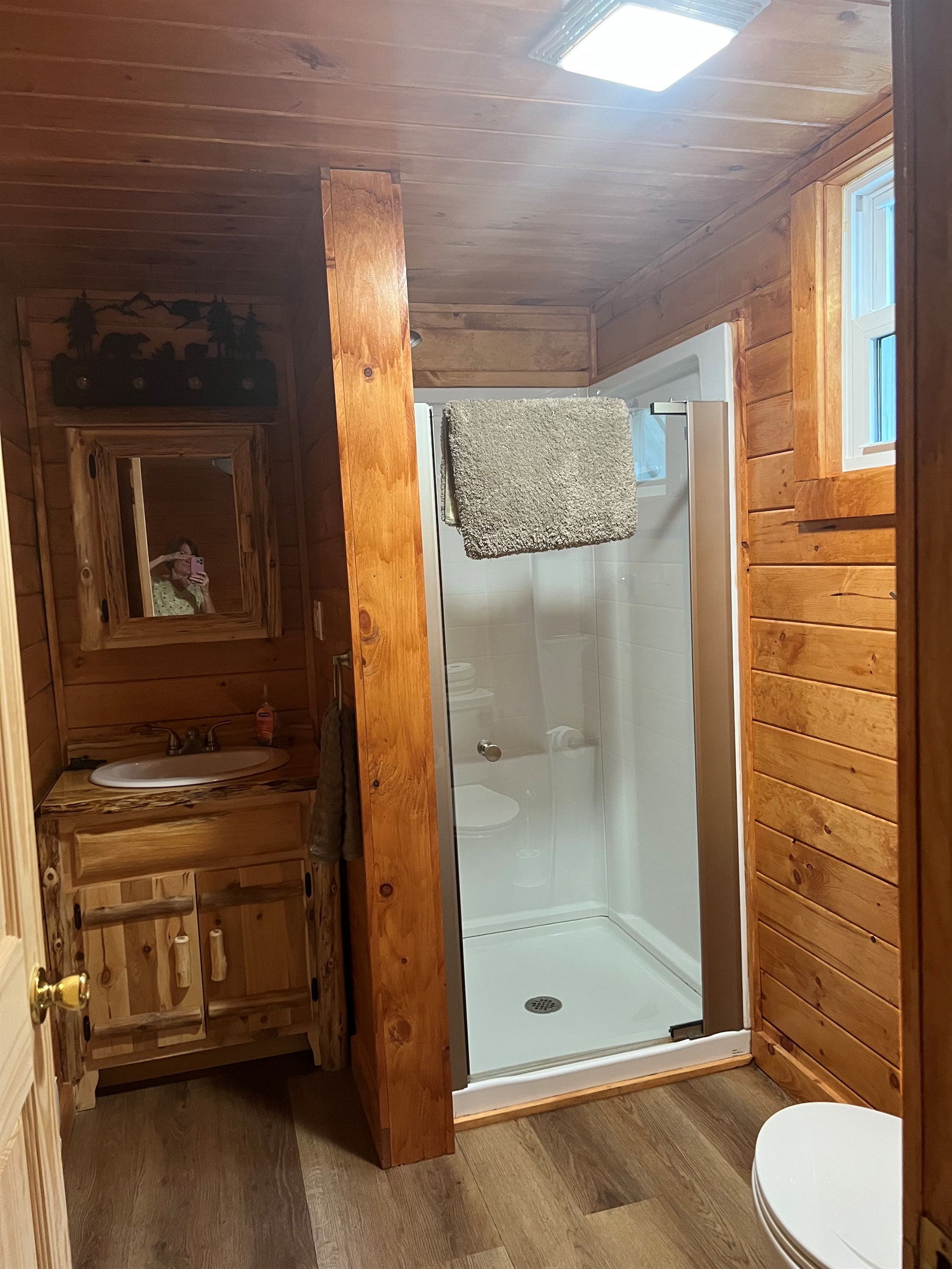 Full Bath on Second floor