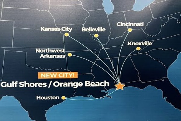 Now visiting Gulf Shores is easier than ever!