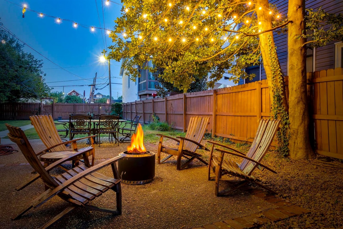 Shared Outdoor Firepit / Patio  