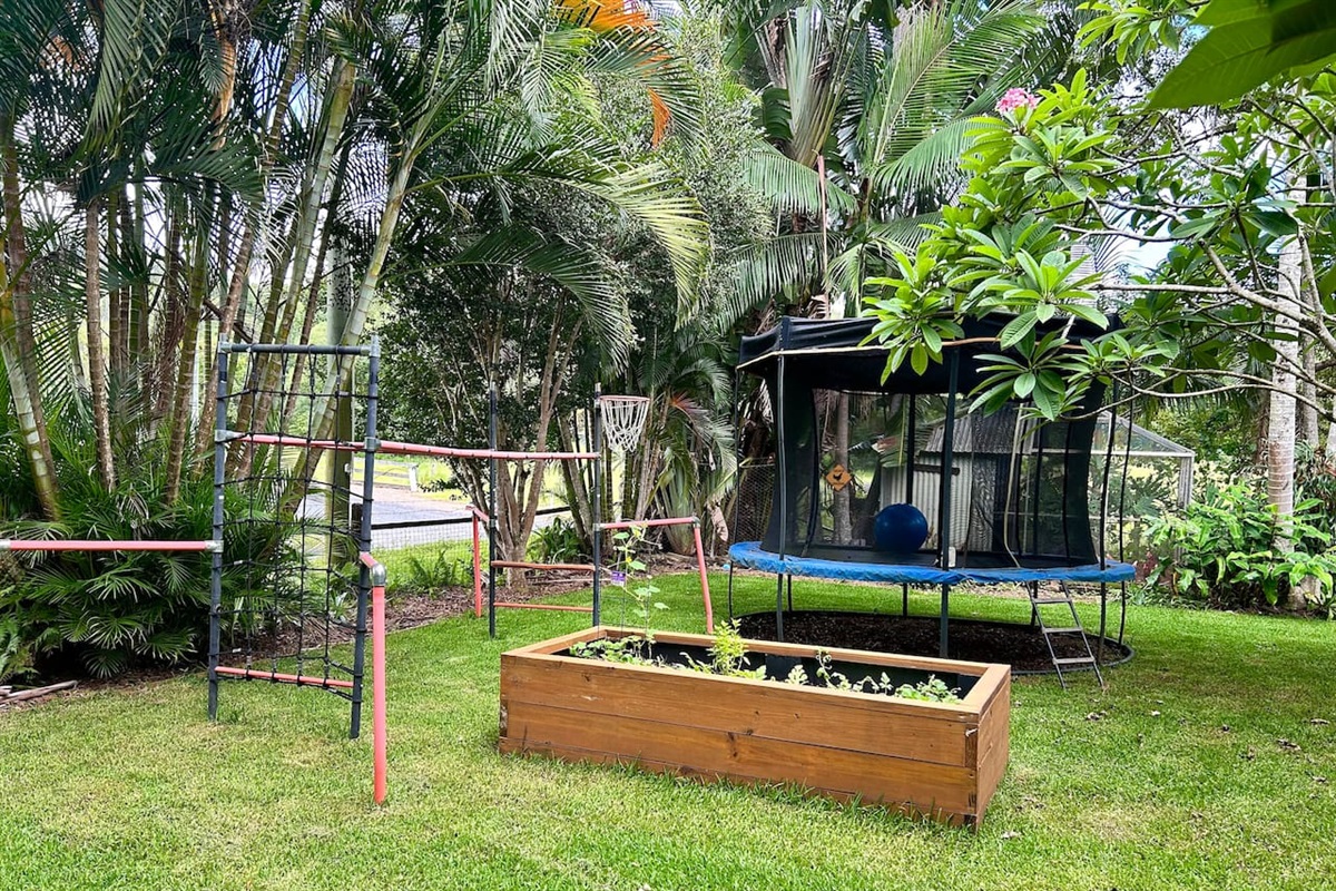 Play equipment for the kids