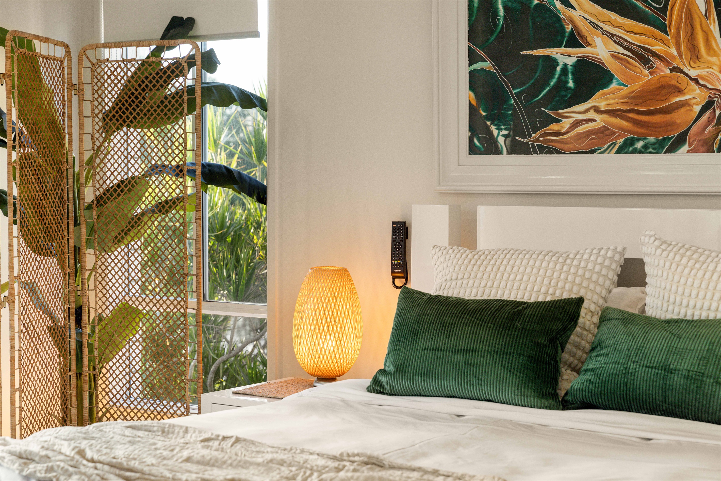 Soft coastal styling with tranquil Nerang river waterfront views.