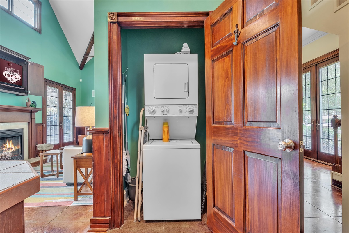 laundry area