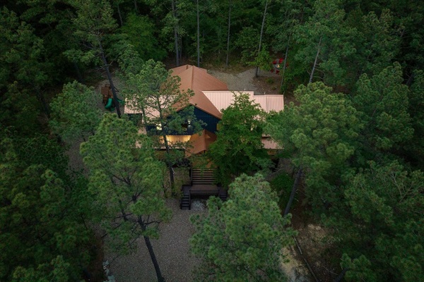 Private, tree-lined setting for a peaceful stay