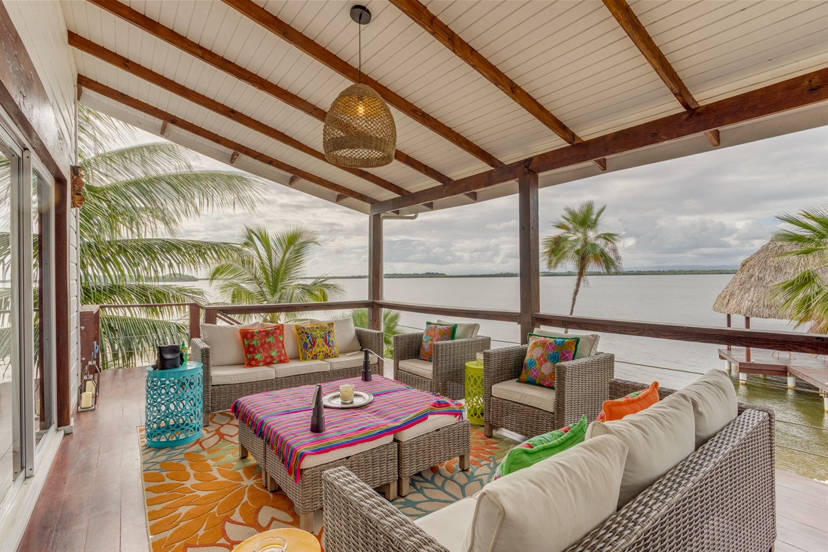 Outside Upstairs Living