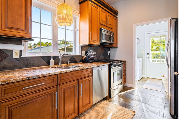 Cook like a pro in our fully equipped kitchen with all the essentials!