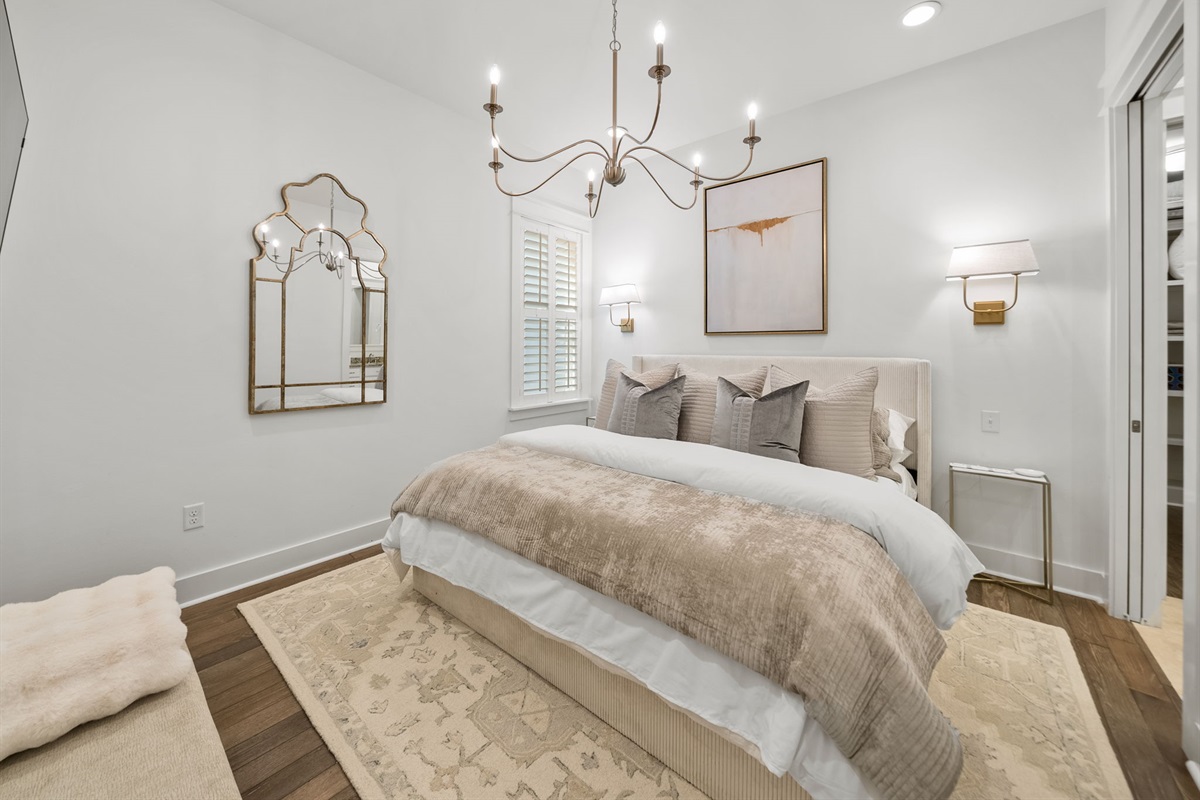 Downstairs Master Bedroom