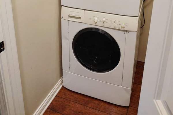 Washer and Dryer available no matter the length of reservation. 