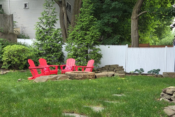 Make Memories in Around Our Stone Fire Pit