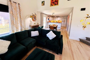 Spacious & stylish living. Relax, unwind, and feel at home!