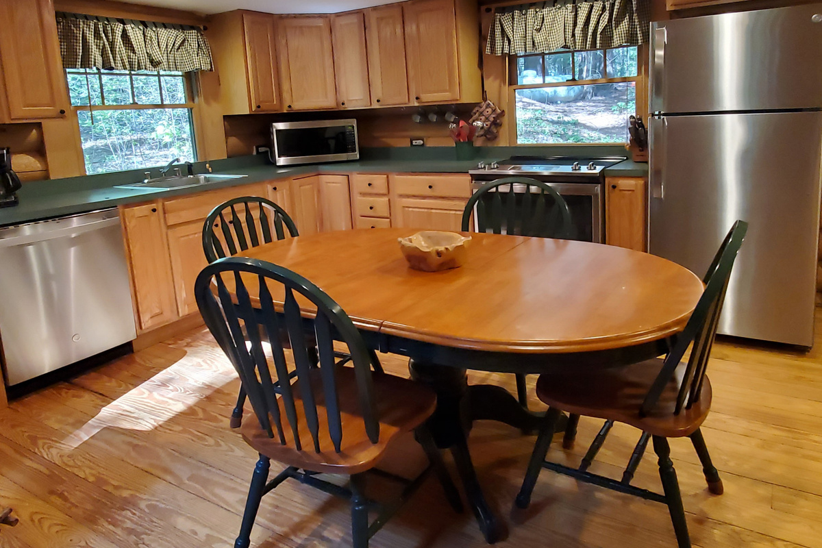 Combination Kitchen/Dining Area