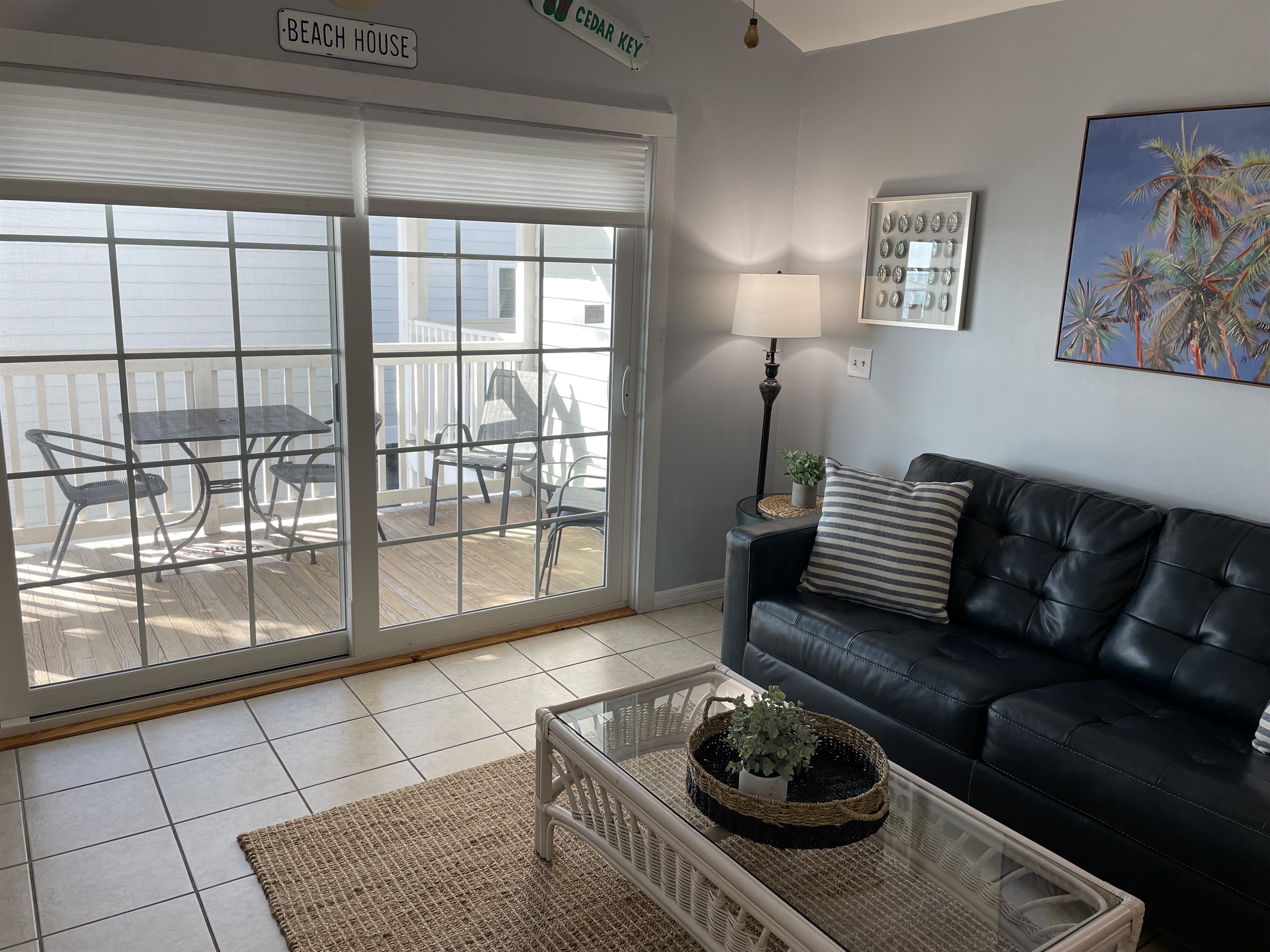 Living Area with Sliders to Balcony 