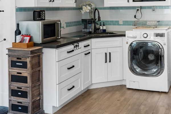 The kitchen space was stocked with everything you would need to cook a five course meal. - Peggy (2024)