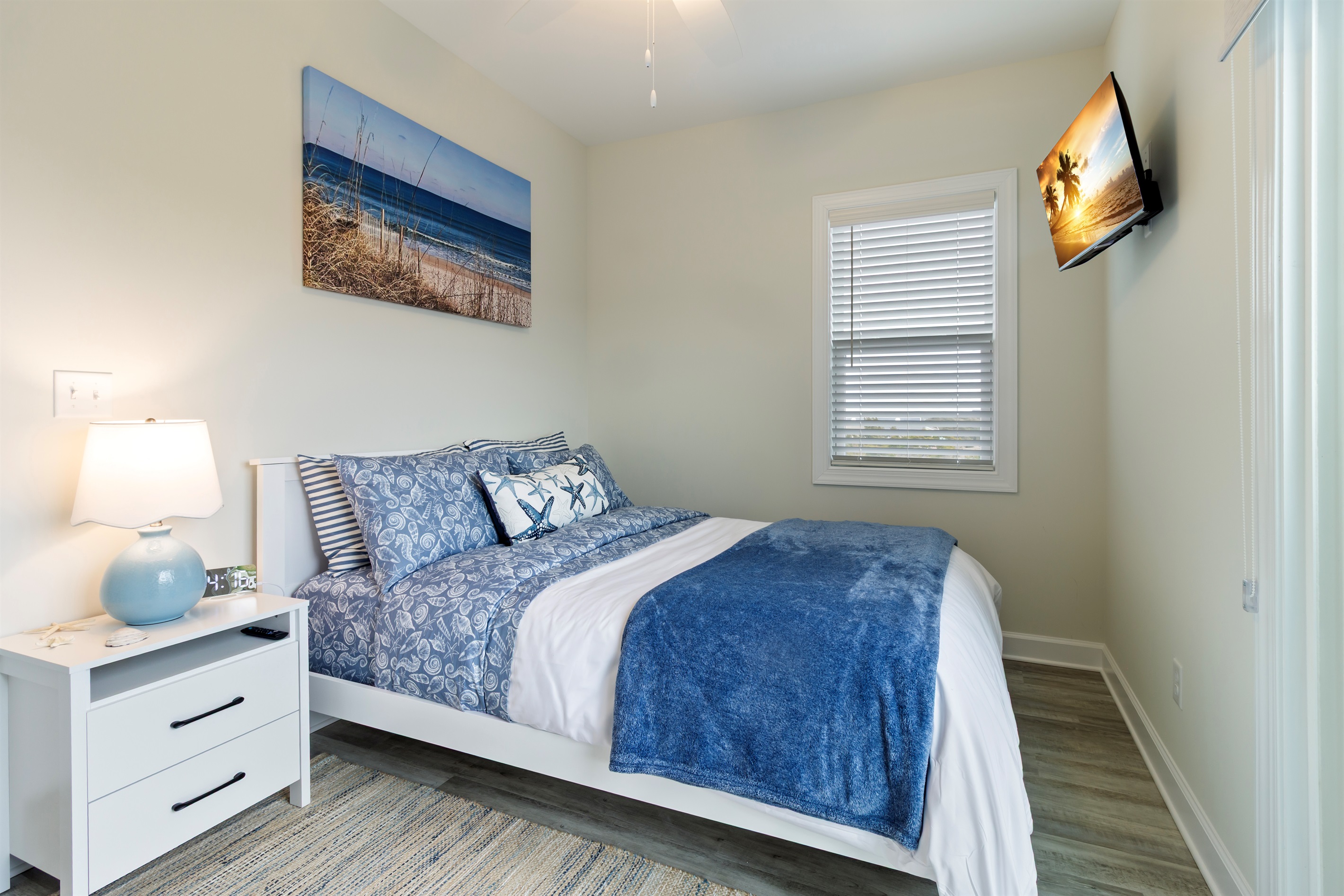 Bedroom 2 - Queen bed and private balcony