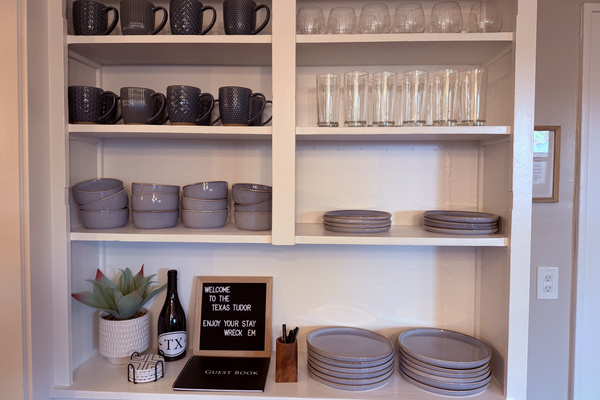 Open Shelves