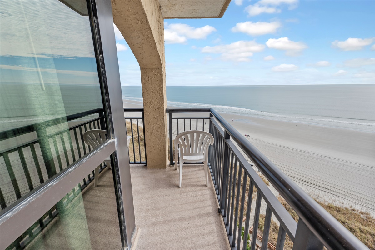 Amazing View from the Balcony!