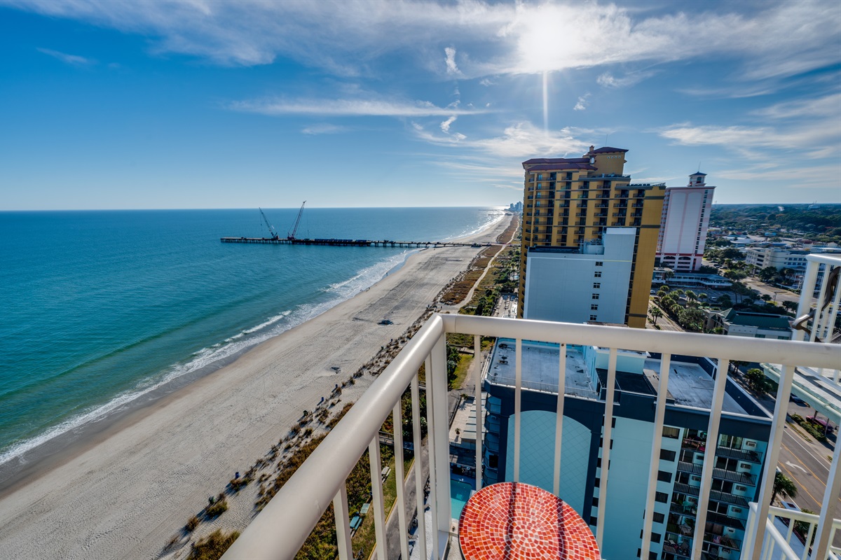 Amazing View from the Balcony!