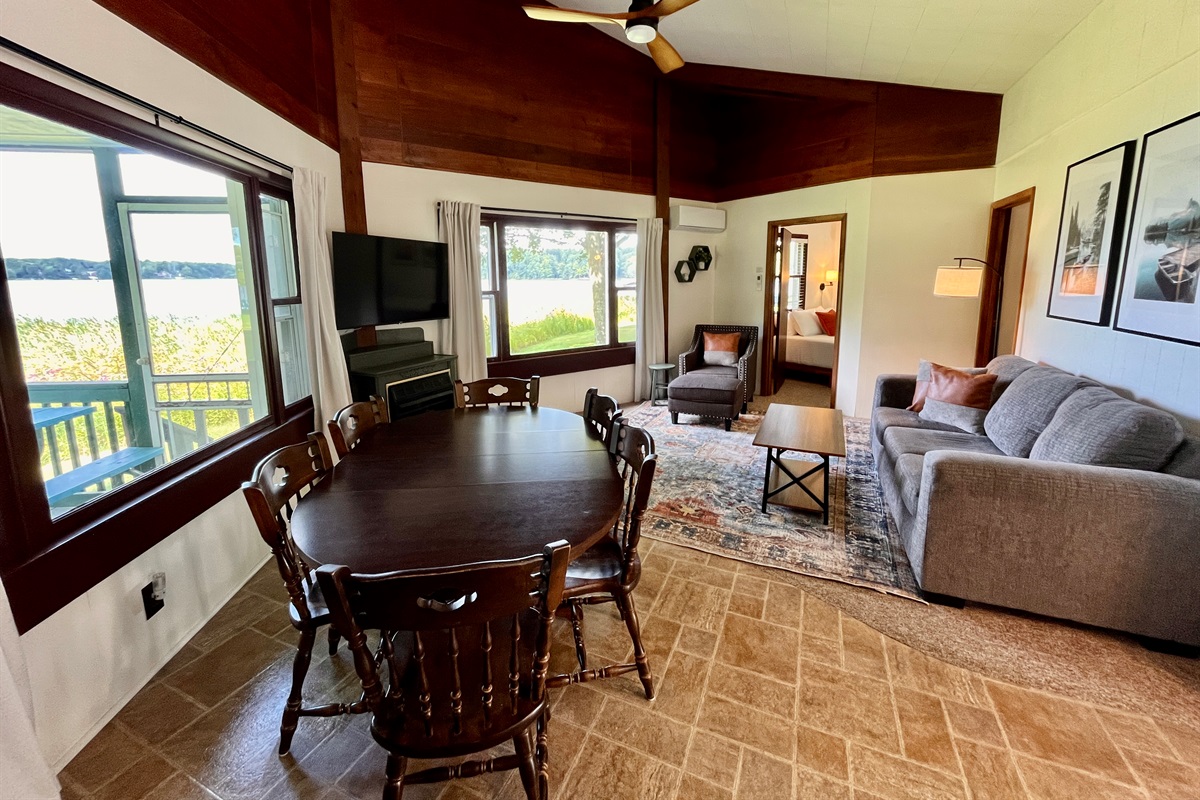 Living and dining room