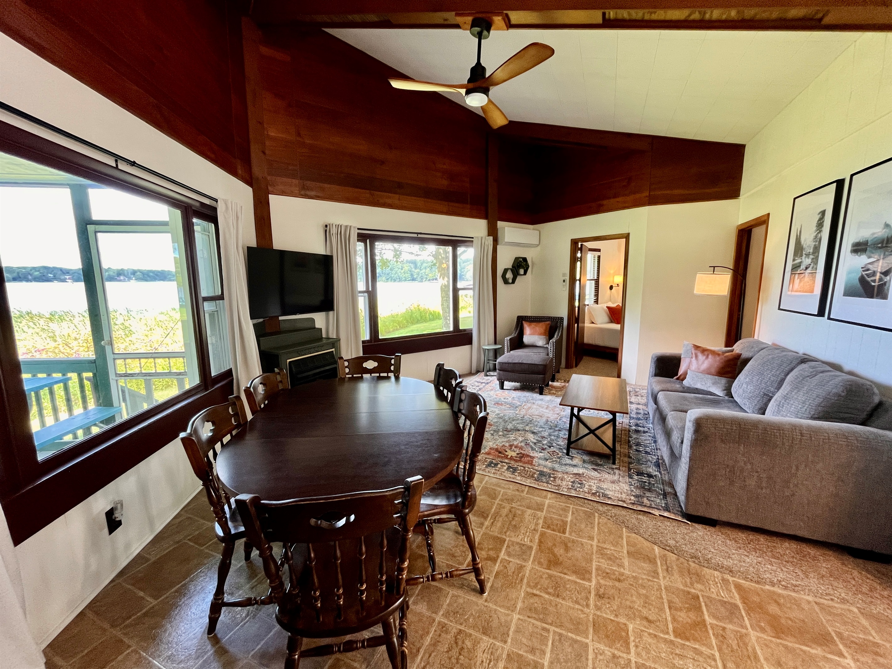 Living and dining room