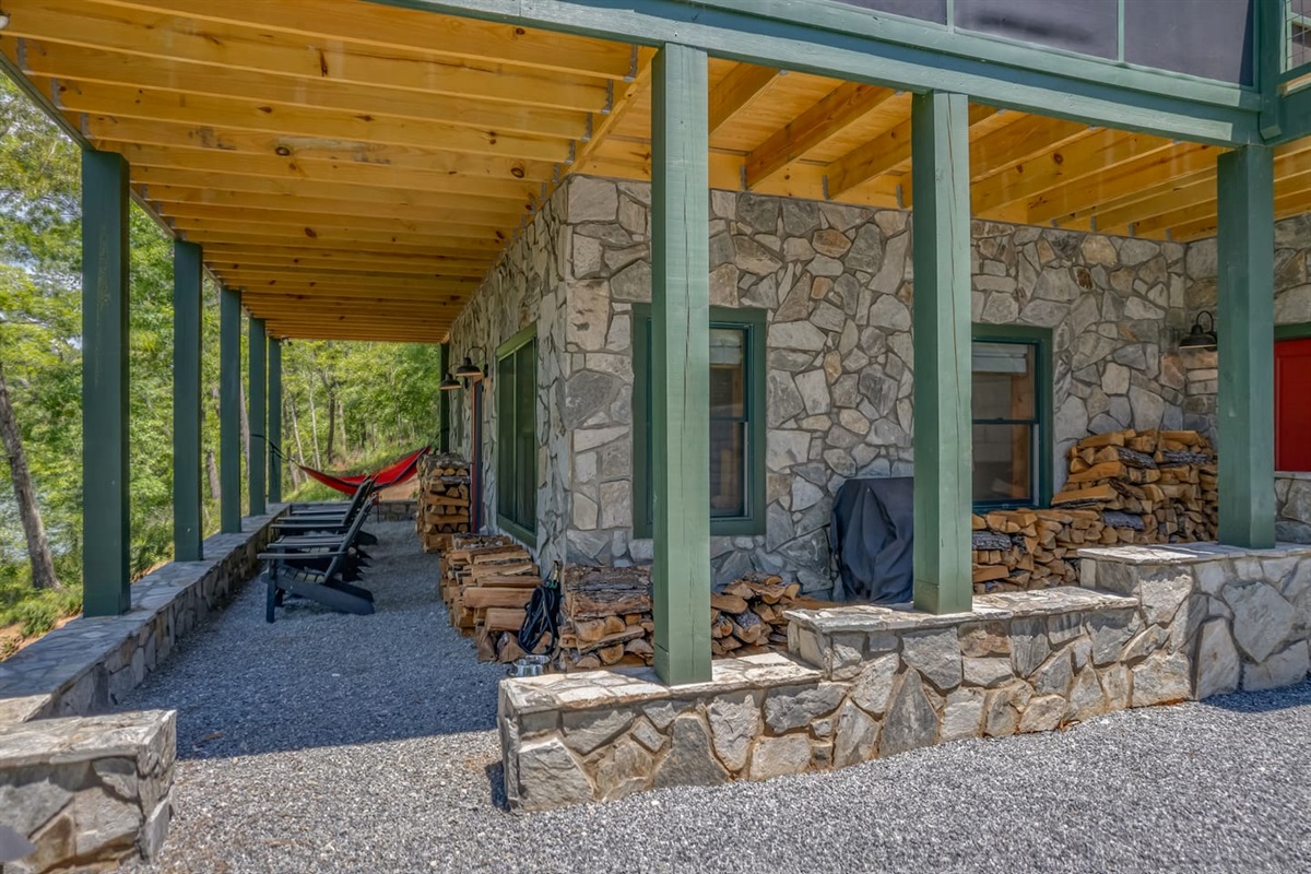 Lower level of home