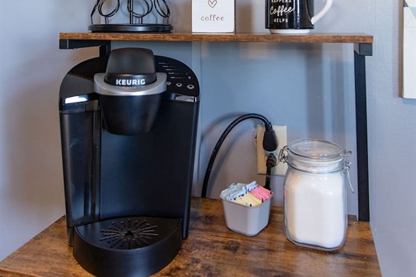 Coffee Bar with Keurig