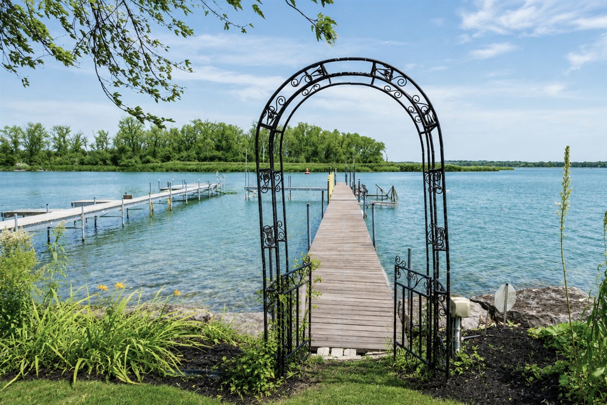 Dock for 2 boats