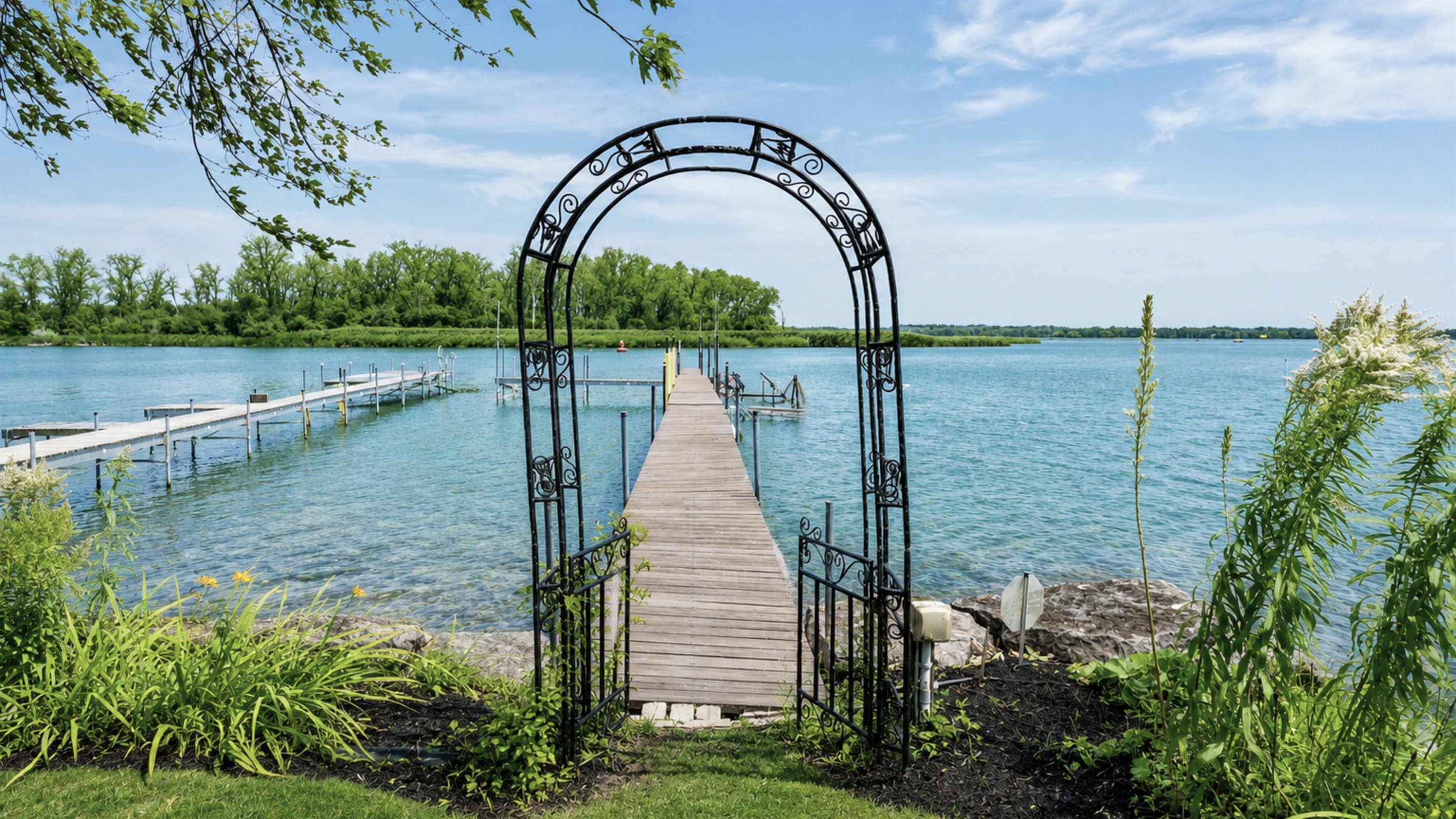 Dock for 2 boats