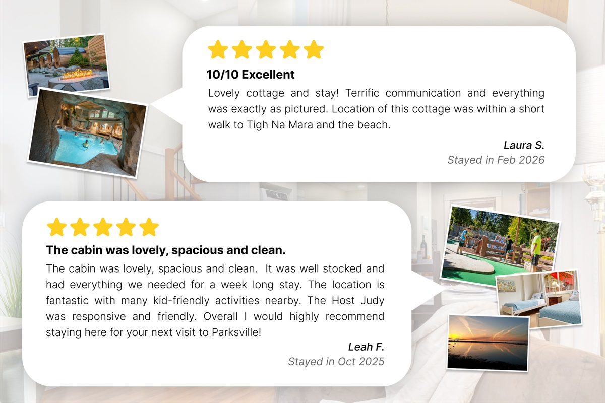 Happy guest reviews