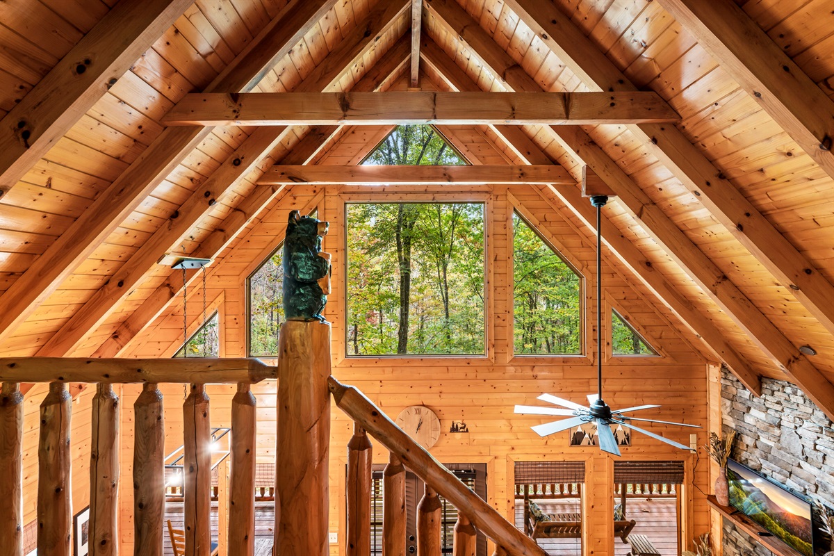 Wake up refreshed in this serene space