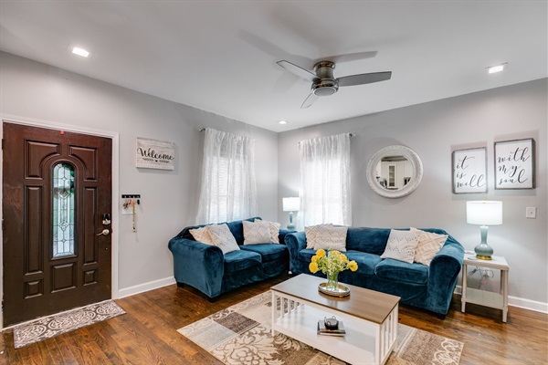 Our couches are so comfy, you might just cancel your plans… and we won’t blame you.