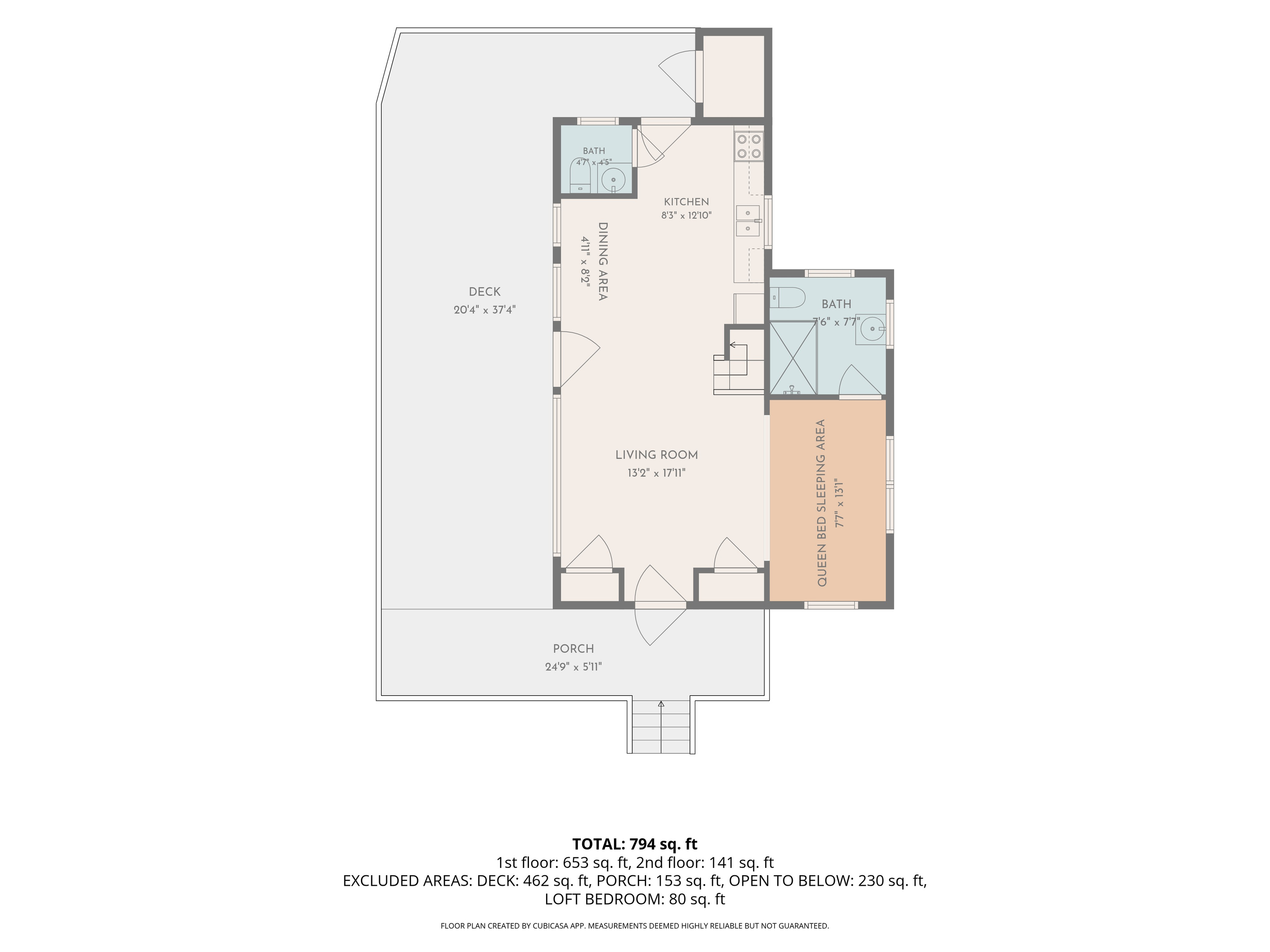 Hatch's Roost Layout 1st Floor