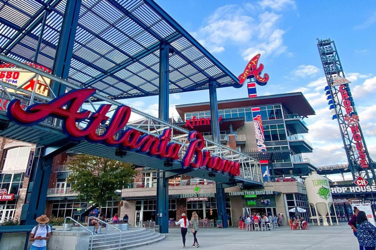 Truist Park Braves Stadium about 23 minutes away from property!