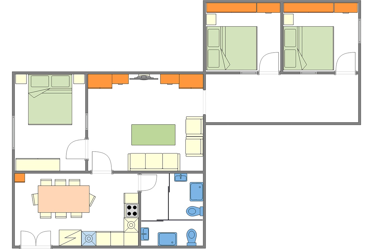 Plan of the apartment