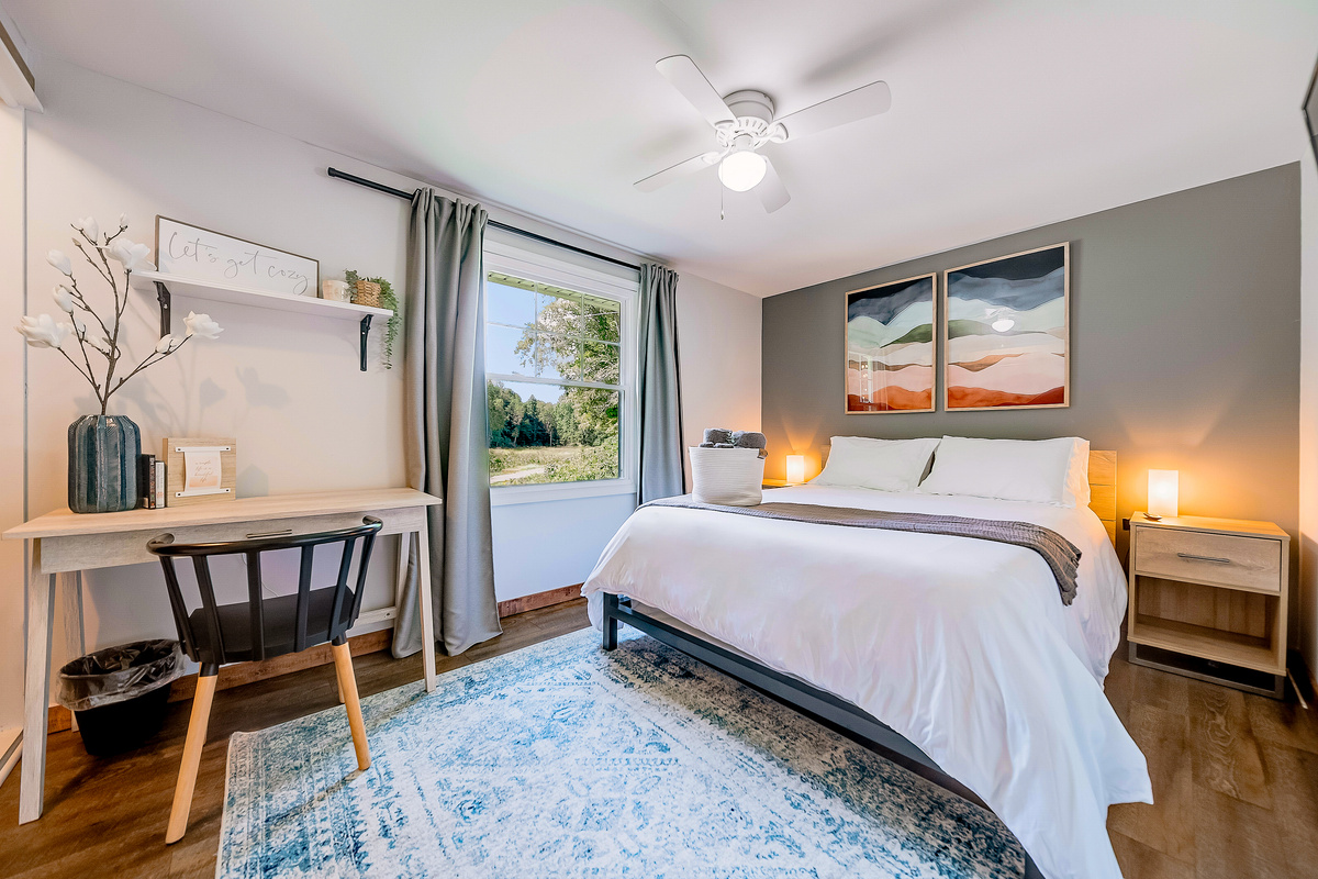 Sleep with ease and enjoy your stay.