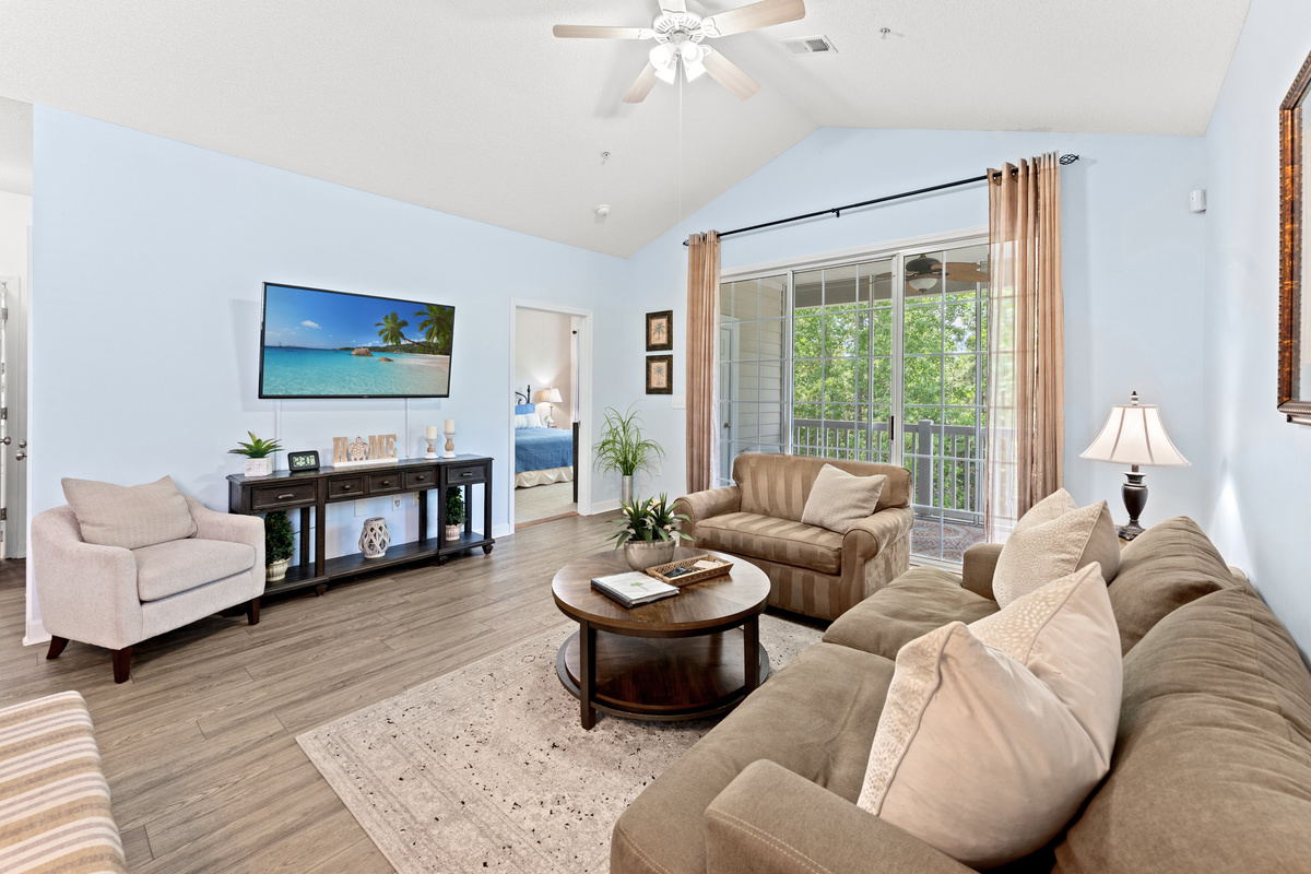 Comfortable Living Room w/ a view