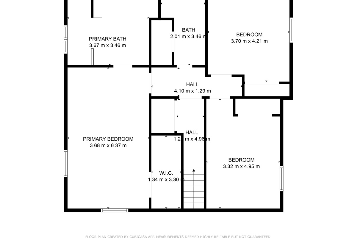 Floor Plan Upstairs: Spacious layout designed for comfort and convenience in Richmond!