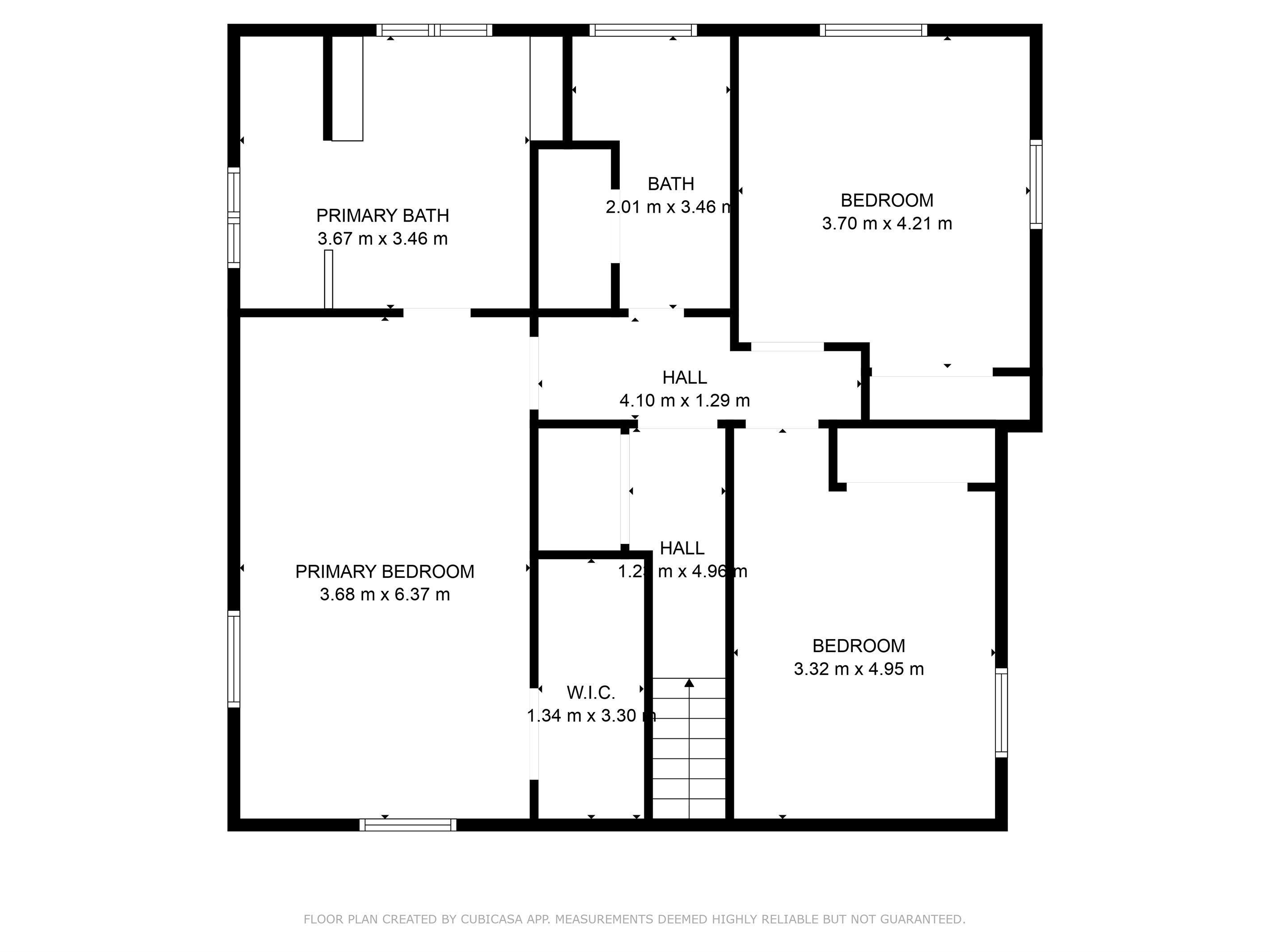 Floor Plan Upstairs: Spacious layout designed for comfort and convenience in Richmond!
