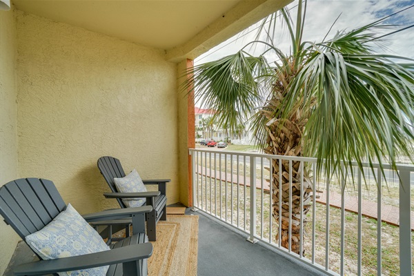 Balcony Seating for Great Sunsets