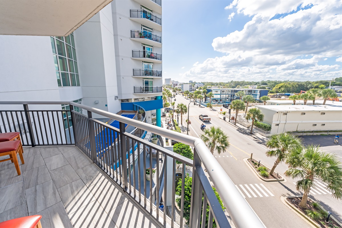 Balcony with Amazing Views